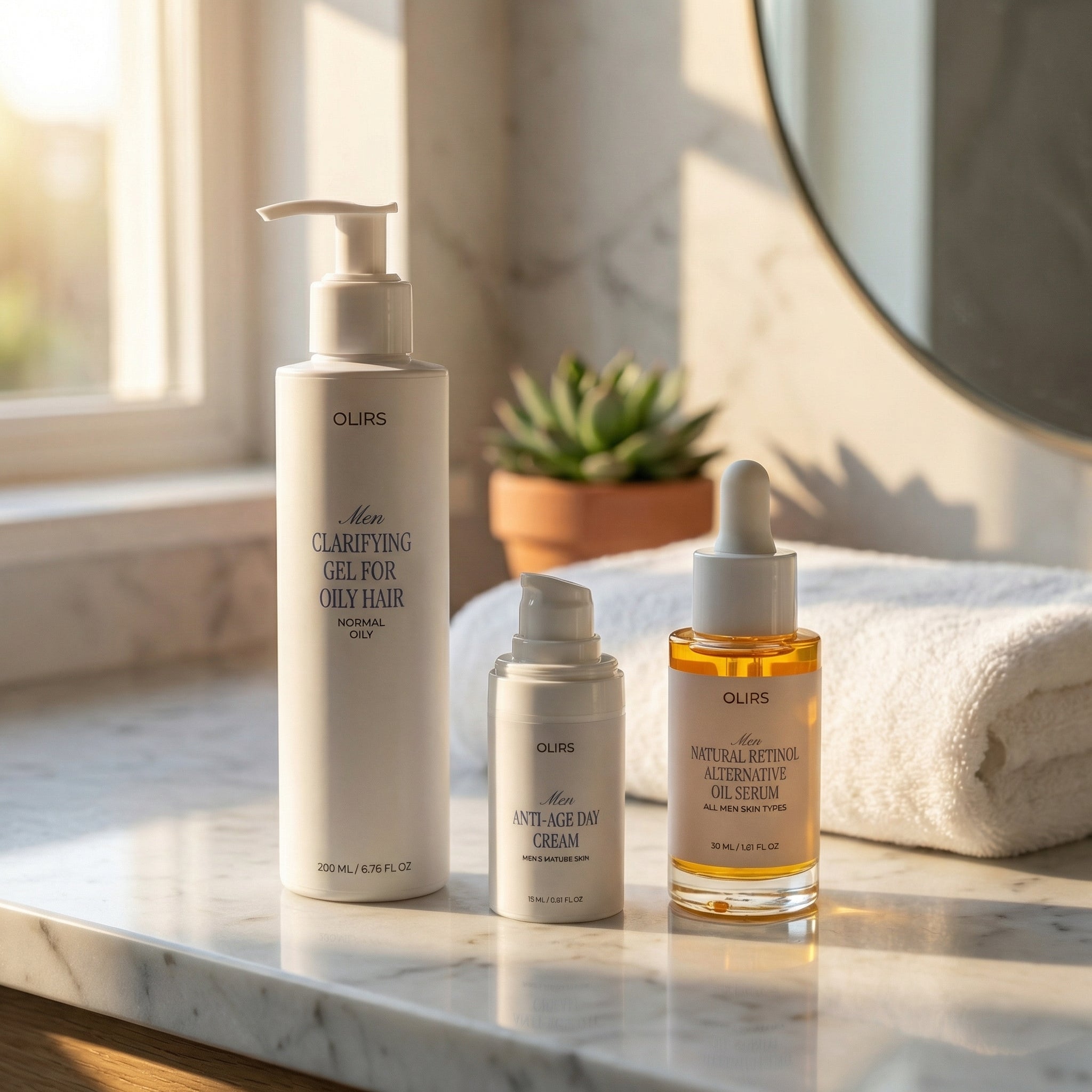 Pro Clear Skin Set - Lifestyle | OLIRS Men's Skincare